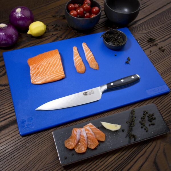 Hygiplas Low Density Chopping Board Blue - 450x300x10mm - Image 6