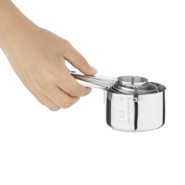 Vogue Measuring Cups St/St - (5 Piece) - Image 3