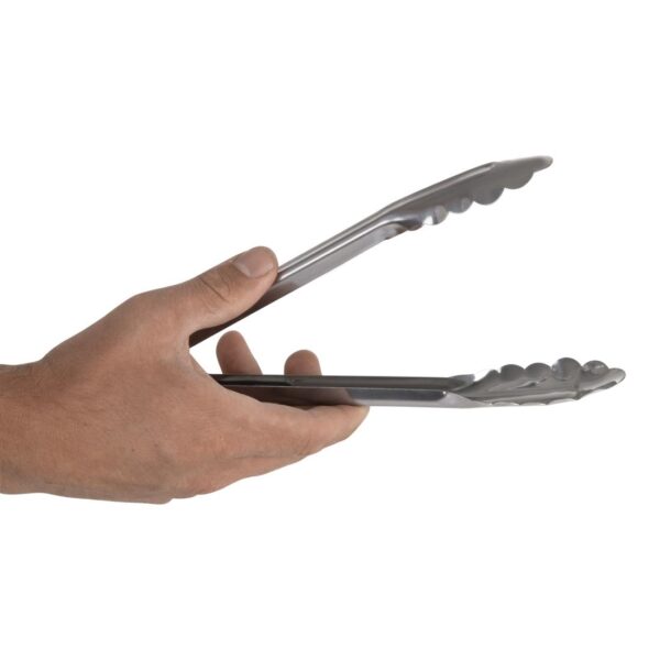 Vogue Catering Tongs St/St - 240mm 9 1/2" - Image 5