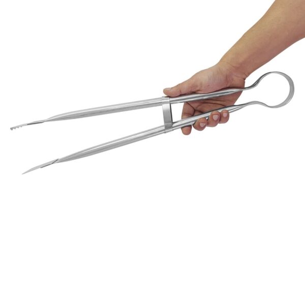 Vogue Steak Tongs St/St - 530mm 21" - Image 6