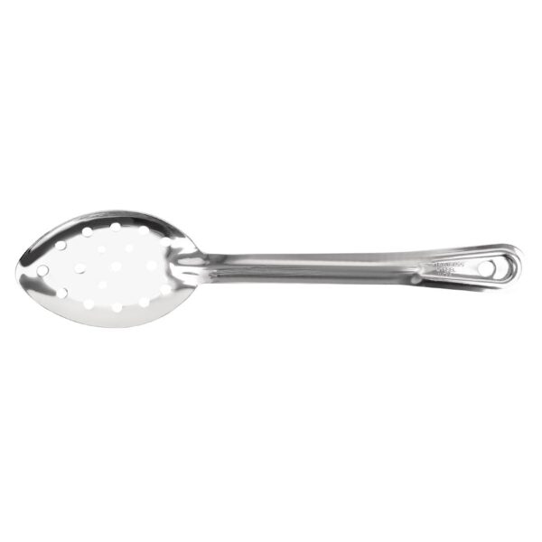 Vogue Serving Spoon Perforated St/St - 280mm 11" - Image 3