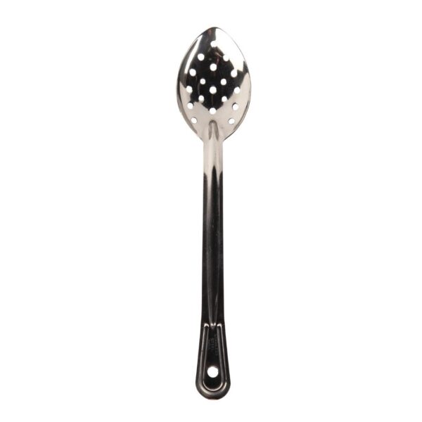 Vogue Serving Spoon Perforated St/St - 328mm 13" - Image 2