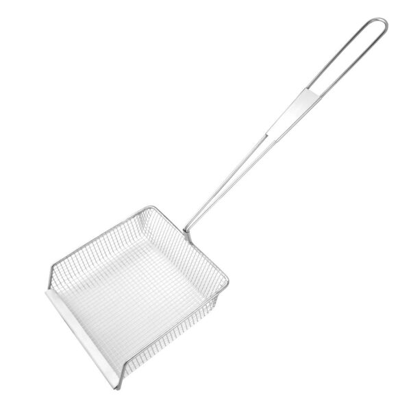 Vogue Chip Shovel St/St - 195mm 8" (Square Mesh) - Image 2