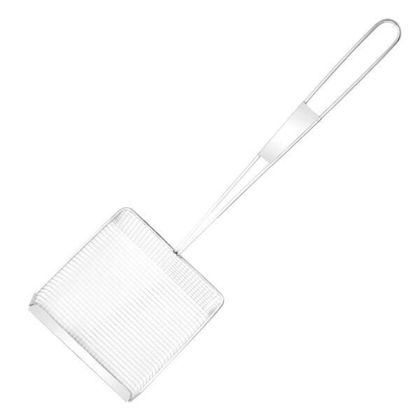 Vogue Chip Shovel St/St - 195mm 8" (Square Mesh) - Image 4