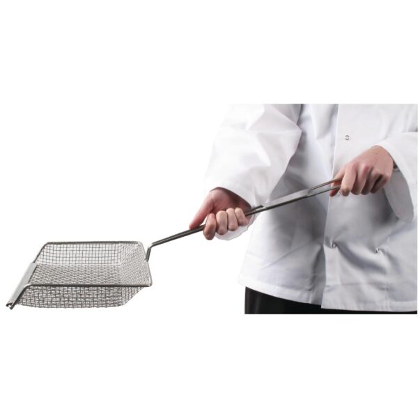 Vogue Chip Shovel St/St - 195mm 8" (Square Mesh) - Image 7
