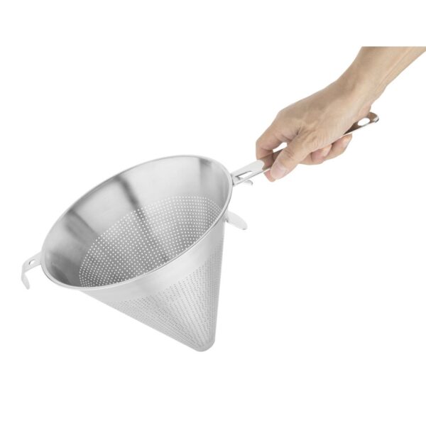 Vogue Conical Strainer St/St - 240mm 9" - Image 3