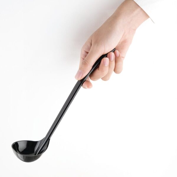 Vogue Dressing Ladle Black - 265mm 10 1/2" - Image 2