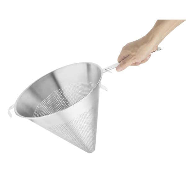Vogue Conical Strainer St/St - 254mm 10" - Image 3