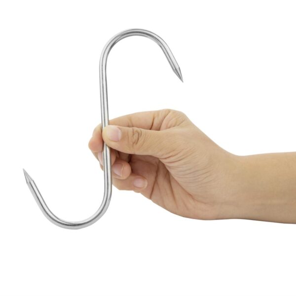 Vogue Meat Hook St/St - 153mm 6" - Image 4