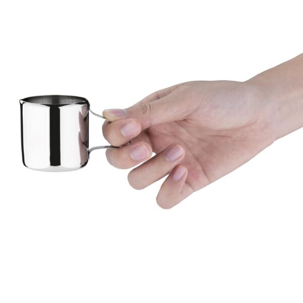 Milk/Cream Jug St/St - 85ml 3oz - Image 2