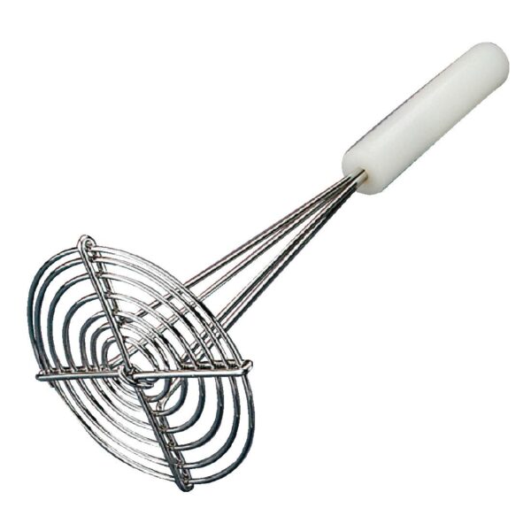 Vogue Potato Masher St/St - 125mm 5" (Round) - Image 2