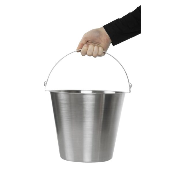 Bucket St/St - 12Ltr 13qrt - Image 6