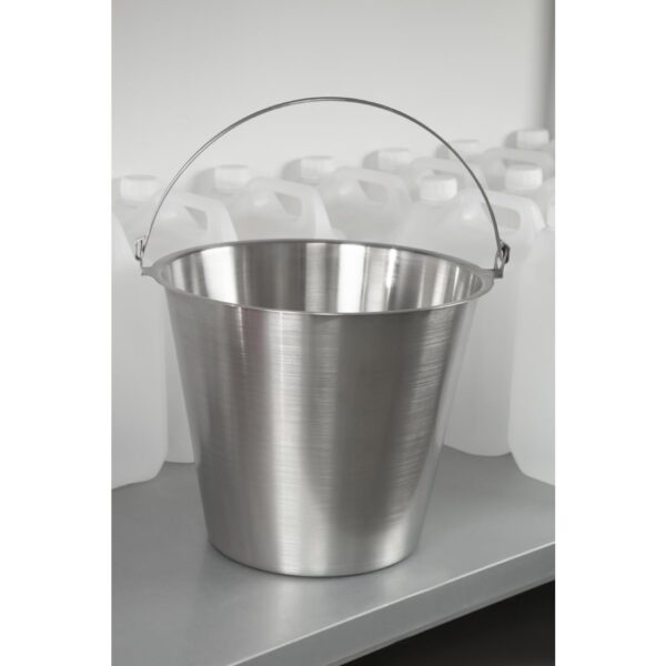 Bucket St/St - 12Ltr 13qrt - Image 7