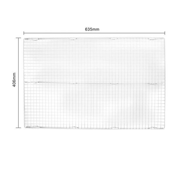 Vogue Large Cake Cooling Tray - 635x405mm 25x16" - Image 6
