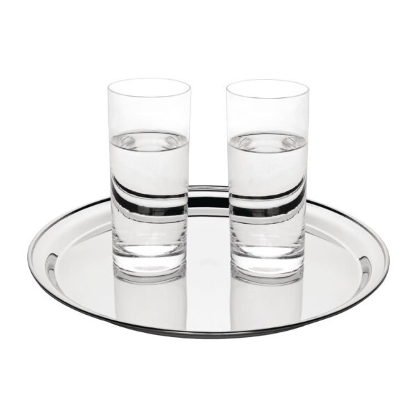 Round Tray St/St - 305mm 12" - Image 7