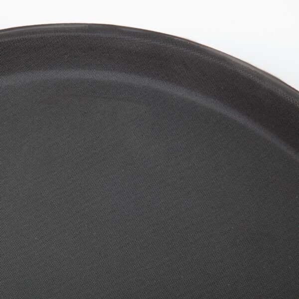 Olympia Kristallon Anti-Slip Fibreglass Round Tray Black - 356mm - Image 7