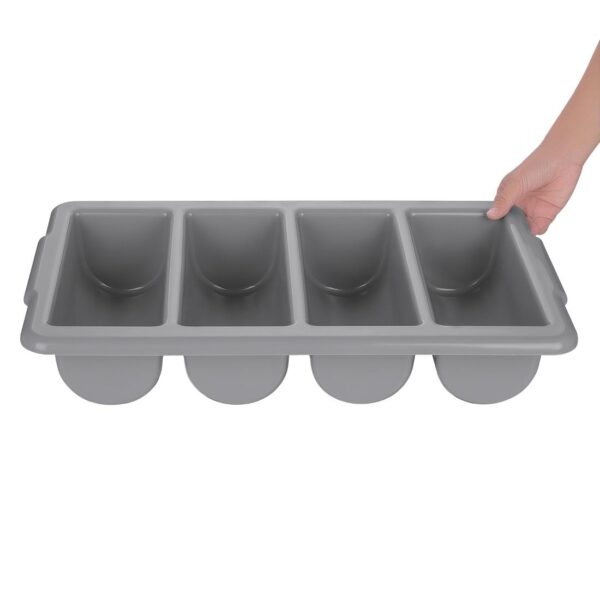 Olympia Kristallon Cutlery Tray 4 Compartment - GN 1/1 - Image 5
