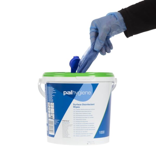 Hygiplas Disinfectant Surface Wipes (Bucket 1000) - Image 4