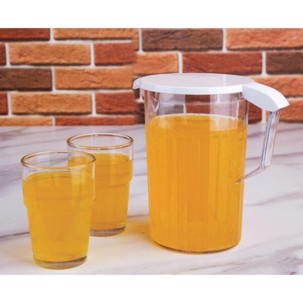 Olympia Kristallon Polycarbonate Jug Graduated - 0.9Ltr - Image 5