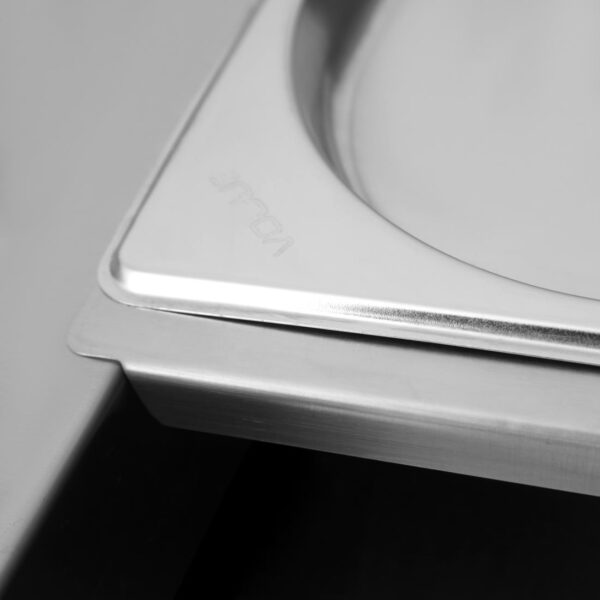 Vogue GN Adaptor Bar St/St - 318x25mm 12 1/2x1" - Image 5