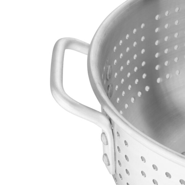 Vogue Colander Aluminium - 400mm 16" - Image 3