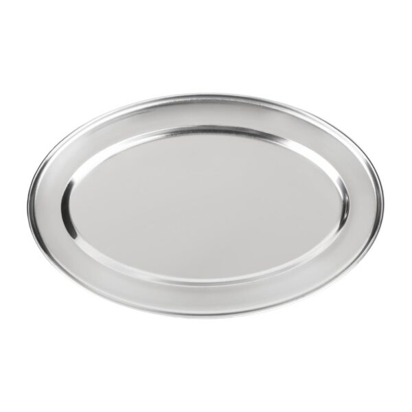 Oval Serving Tray St/St - 660mm 26" - Image 3