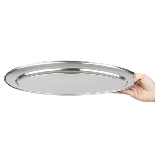 Oval Meat Flat St/St - 18" - Image 7