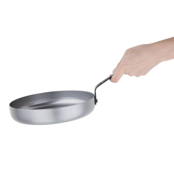 Vogue Carbon Steel Omelette Pan - 200mm 8" - Image 2