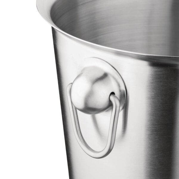 Olympia Wine Bucket Brushed St/St - 8pint - Image 2