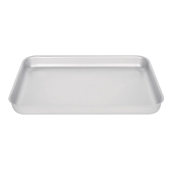 Vogue Bakewell Pan Aluminium - 370x265x40mm 14 1/2x10 1/2x1 1/2"