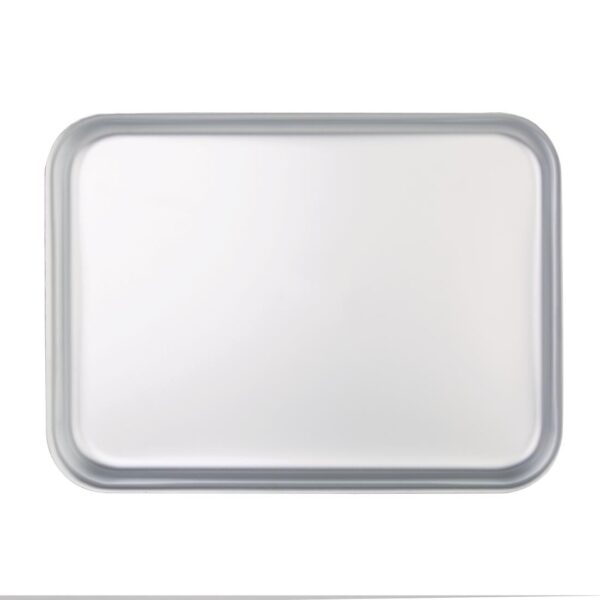 Vogue Bakewell Pan Aluminium - 420x305x40mm 16 1/2x12x1 1/2" - Image 2