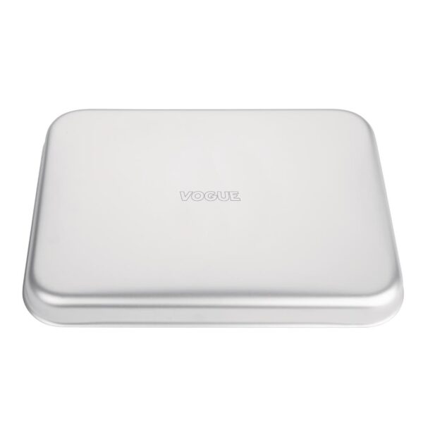 Vogue Bakewell Pan Aluminium - 420x305x40mm 16 1/2x12x1 1/2" - Image 3
