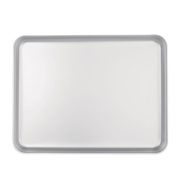 Vogue Bakewell Pan Aluminium - 470x355x40mm 18 1/2x14x1/2" - Image 2