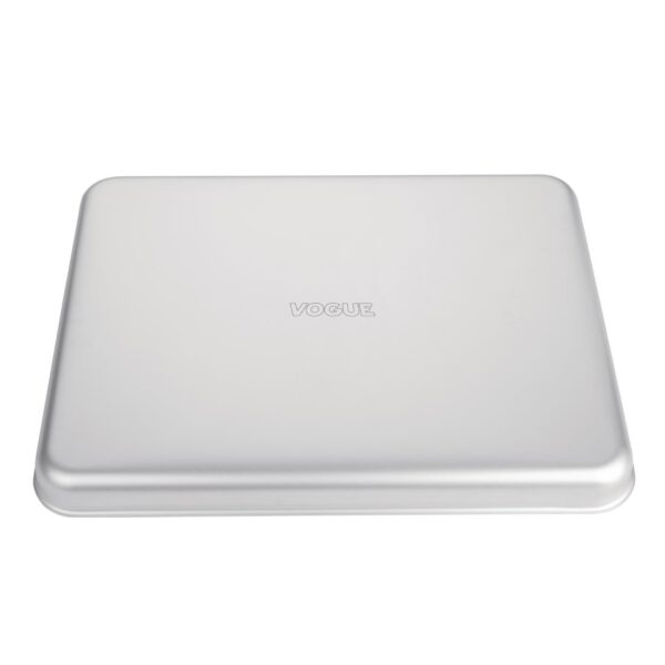 Vogue Bakewell Pan Aluminium - 470x355x40mm 18 1/2x14x1/2" - Image 3