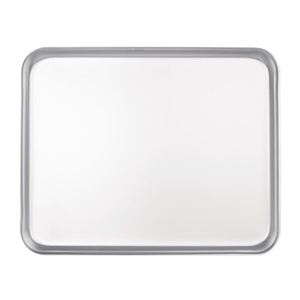 Vogue Bakewell Pan Aluminium- 610x455x40mm 24x18x1 1/2" - Image 2