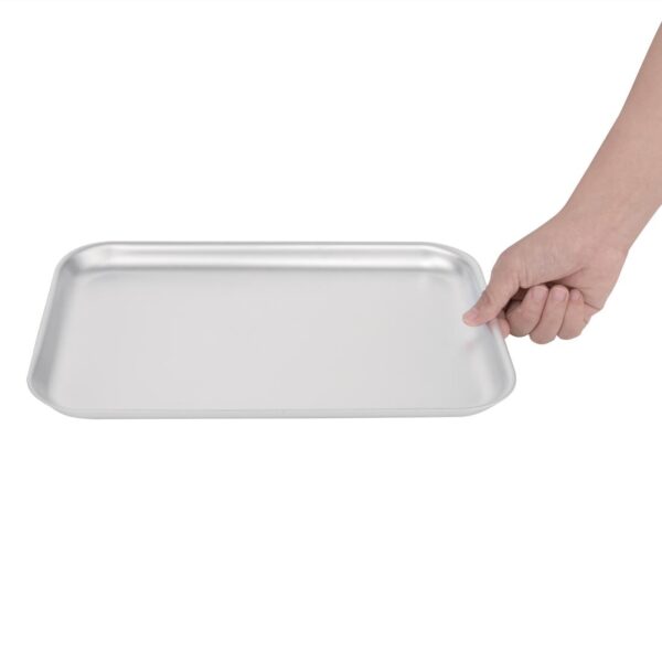 Vogue Baking Sheet Aluminium - 324x222x20mm 12 1/2x8 1/2x.0 3/4" - Image 4