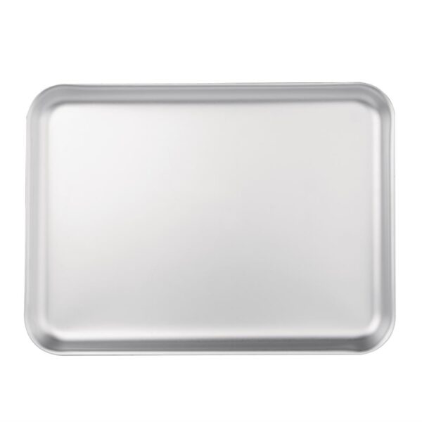 Vogue Baking Sheet Aluminium - 370x265x20mm 14 1/2x10 1/2x0 3/4" - Image 2