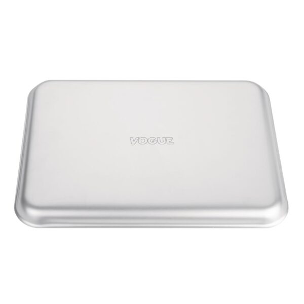 Vogue Baking Sheet Aluminium - 370x265x20mm 14 1/2x10 1/2x0 3/4" - Image 3