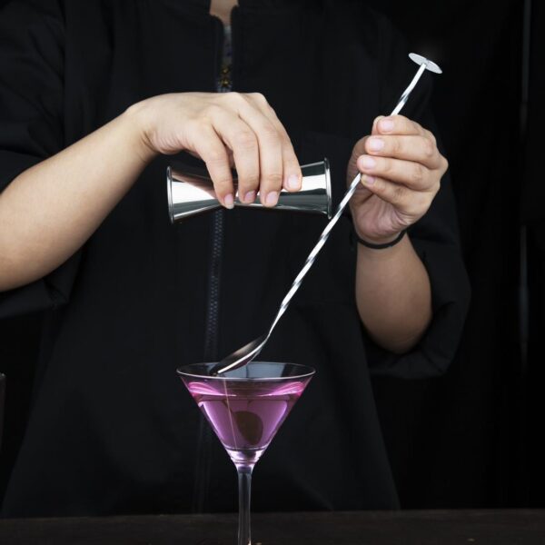 Cocktail Mixing Spoon St/St - 10" - Image 5