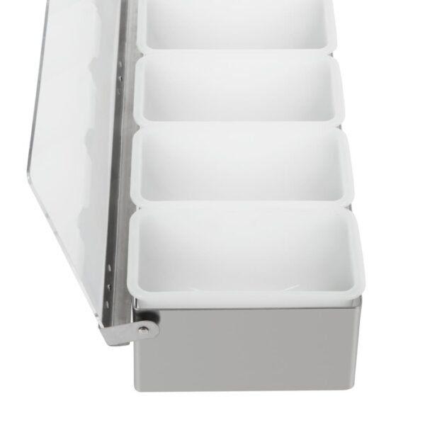 Olympia Condiment Box St/St 6x1 Pint - Image 3