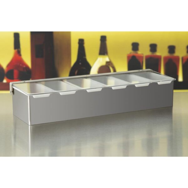 Olympia Condiment Box St/St 6x1 Pint - Image 6