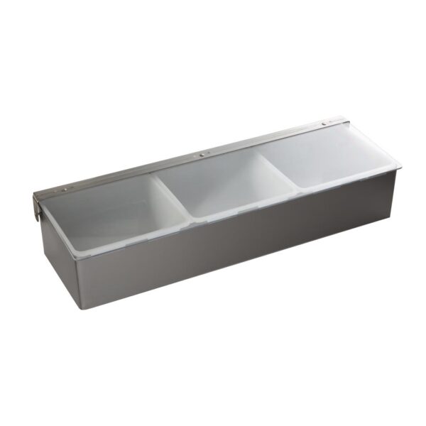 Olympia Condiment Box St/St 3x2pint - Image 6