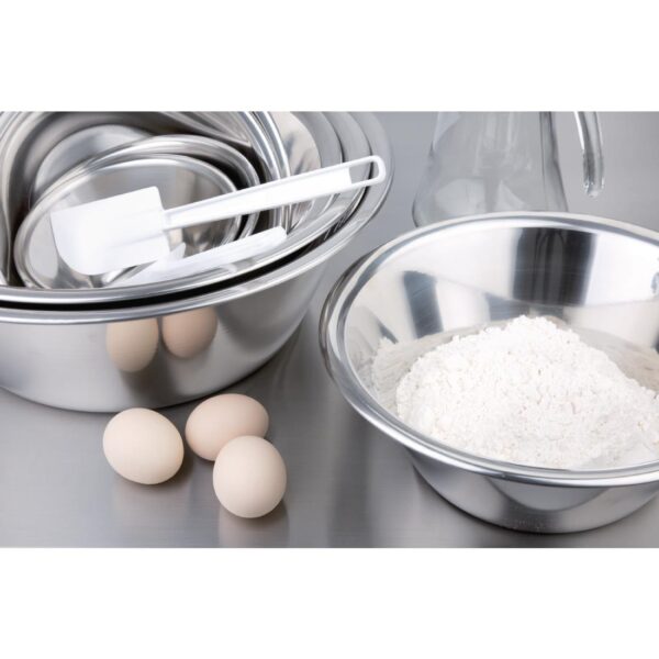 Vogue General Purpose Bowl St/St - 2Ltr 230mm 9 1/2" - Image 5