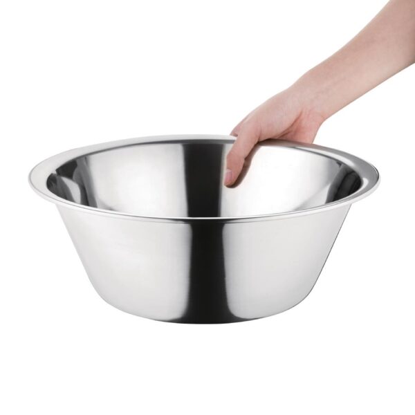 Vogue General Purpose Bowl St/St - 5Ltr 305mm 12" - Image 3