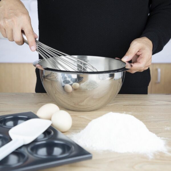 Vogue 8 Wire Whisk Plastic Sealed - 350mm 14" - Image 5