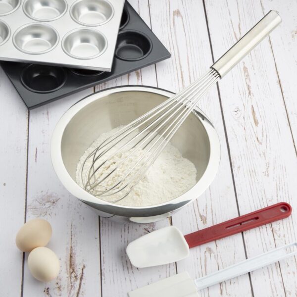 Vogue 8 Wire Whisk Plastic Sealed - 400mm 16" - Image 5