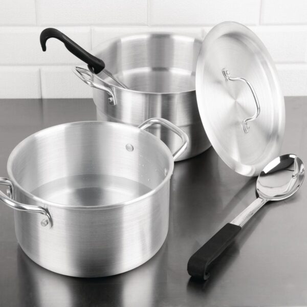 Vogue Double Boiler No Spout - 4Ltr 135fl oz (incl Lid) - Image 4