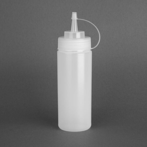 Vogue Squeeze Bottle Clear - 340ml 12oz - Image 2