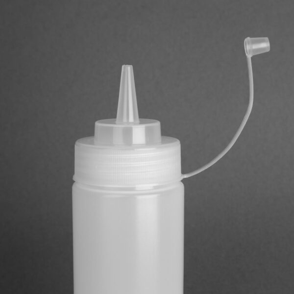 Vogue Squeeze Bottle Clear - 340ml 12oz - Image 3