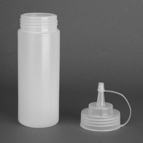 Vogue Squeeze Bottle Clear - 340ml 12oz - Image 4